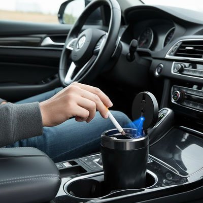 Cendrier pour voiture​ 